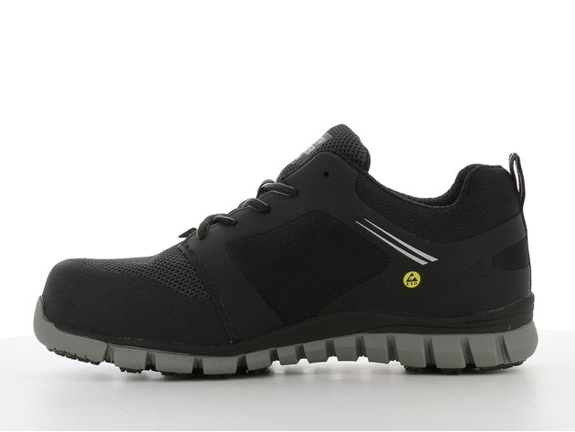 SAFETY JOGGER LIGERO2 S1P LOW Nauha -TURVAKENKÄ, ESD musta, POISTOTUOTE